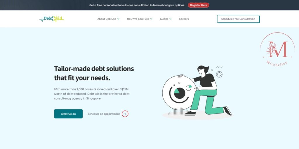 Debt Aid Pte. Ltd.'s Homepage