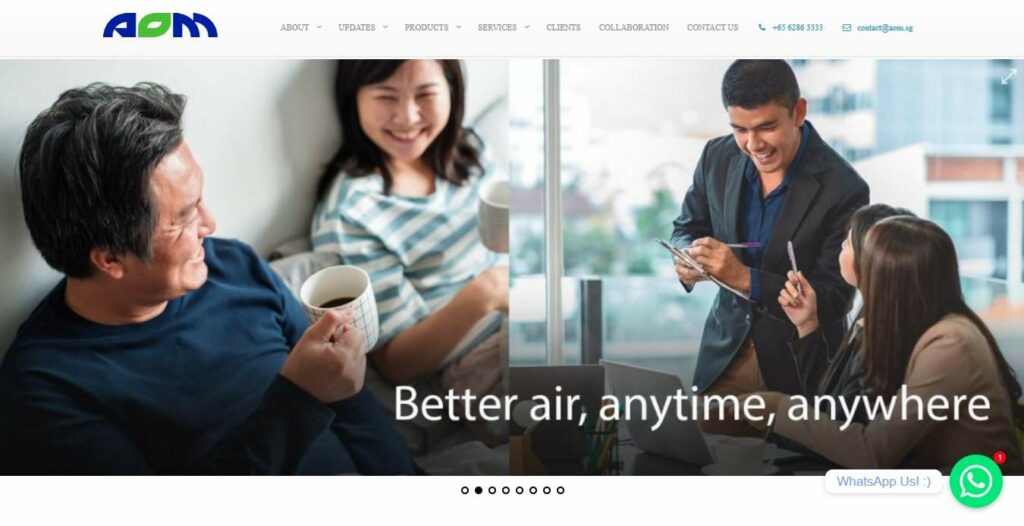 Air and Odor Management Homepage