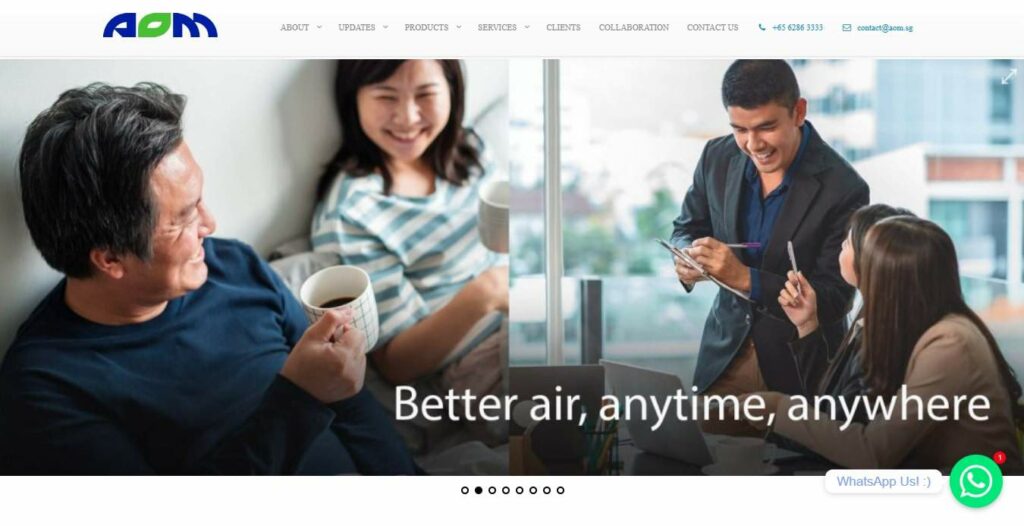 Air and Odor Management Homepage