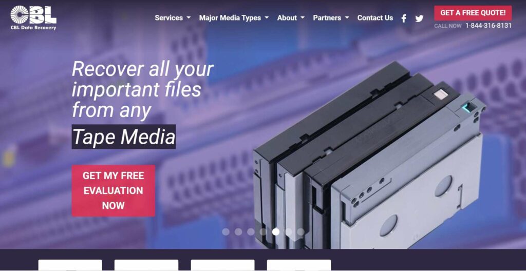 CBL Data Recovery Homepage