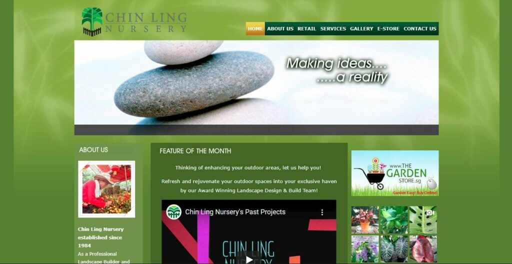 Chin Ling Nursery Homepage
