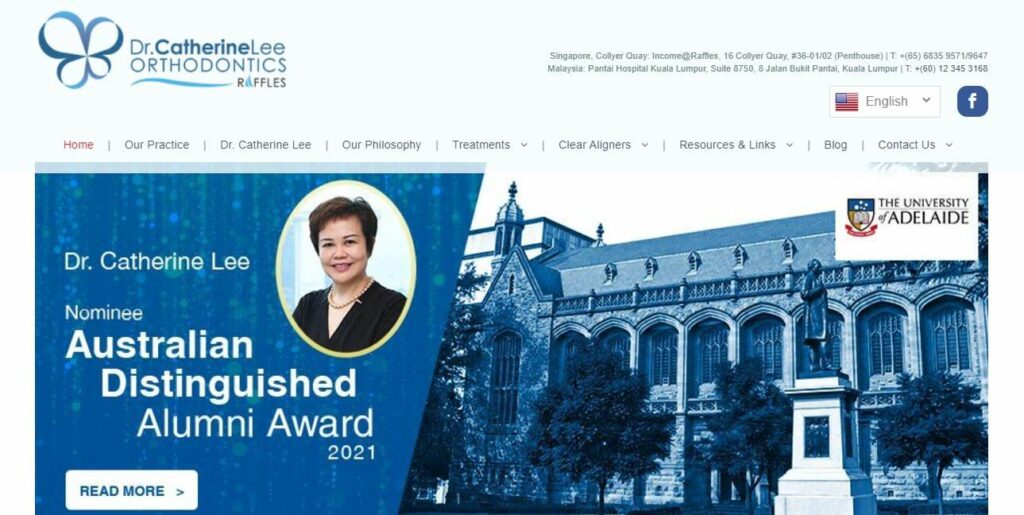 Dr. Catherine Lee Orthodontics Homepage