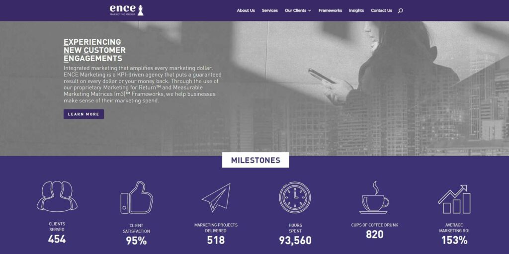 ENCE Marketing Group Homepage