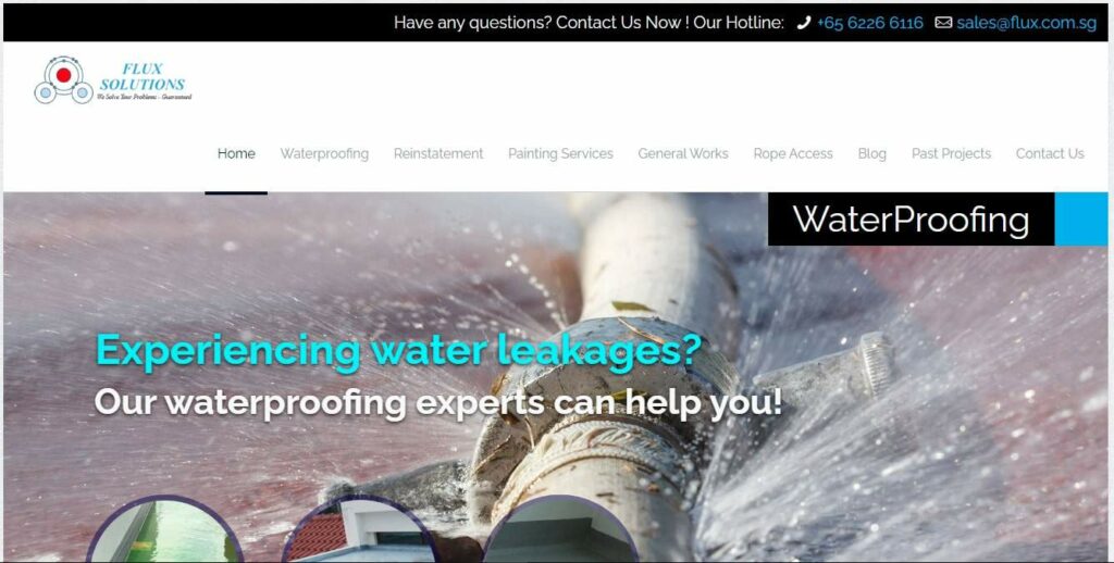 Flux Solutions Pte Ltd Homepage