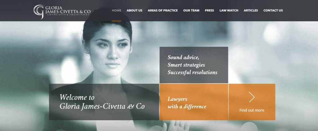 Gloria James-Civetta & Co Homepage