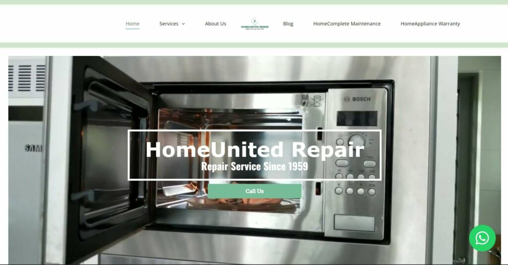 HomeUnited Repair Service Homepage