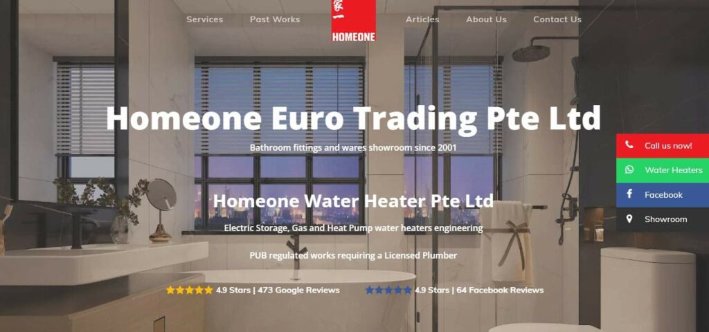 Homeone Euro Trading Pte Ltd Homepage