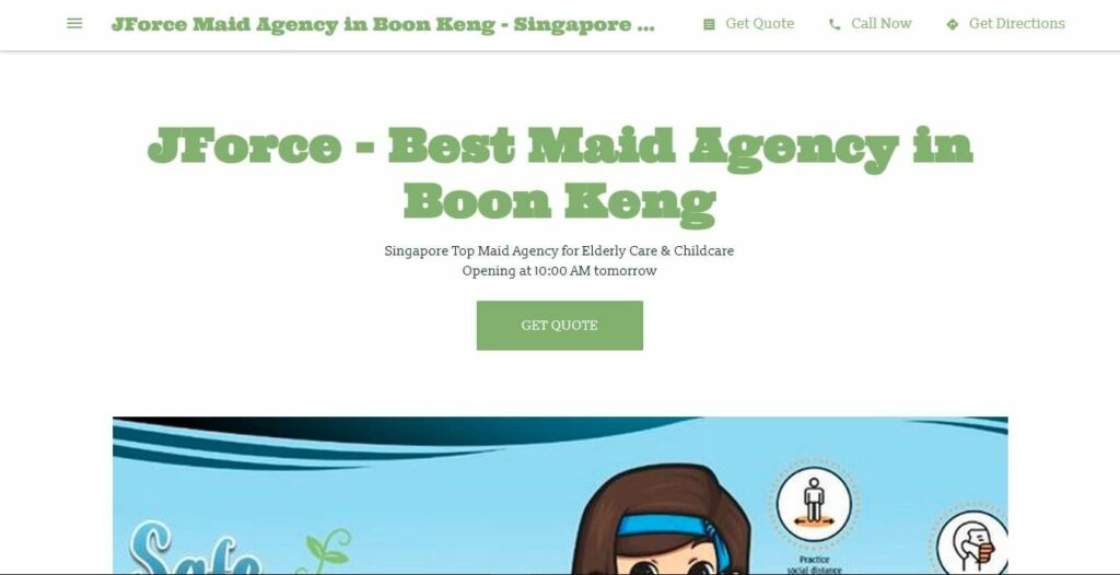 JForce Employment Service Homepage