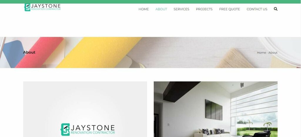 Jaystone Renovation Contractor Singapore Homepage