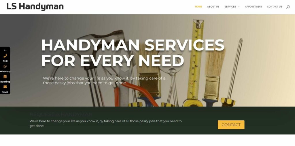 LS Handyman Singapore Homepage