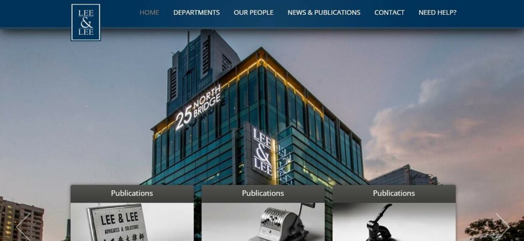 Lee & Lee Homepage