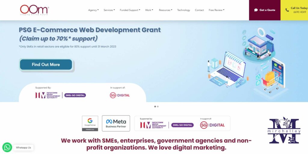 OOm Singapore Homepage