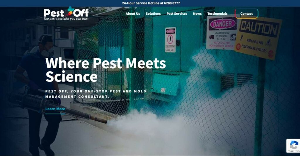 Pest Off Pte Ltd Homepage