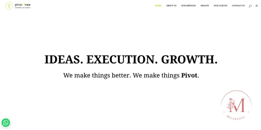 Pivot Tree Consultancy Homepage