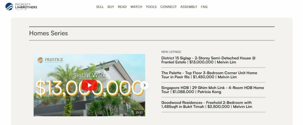 PropertyLimBrothers Homepage