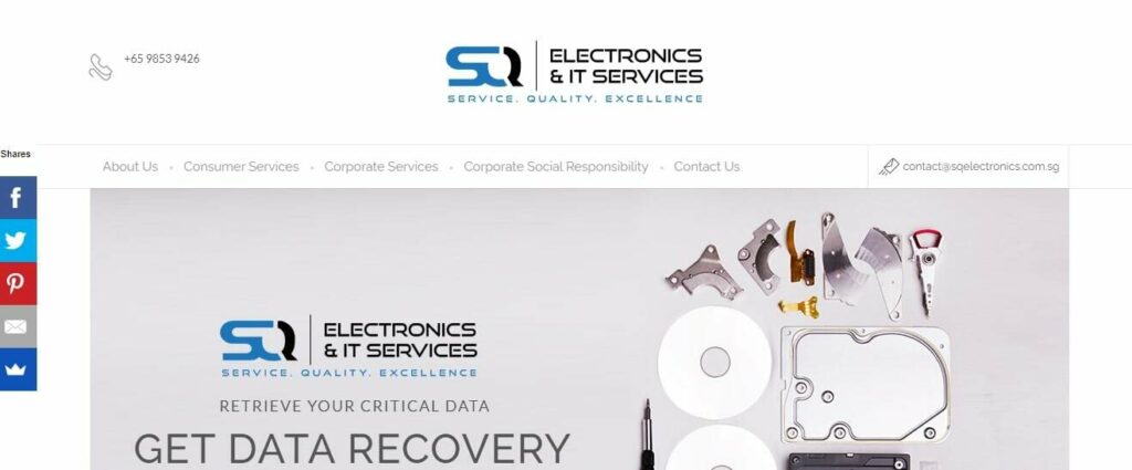 SQ Electronics Homepage