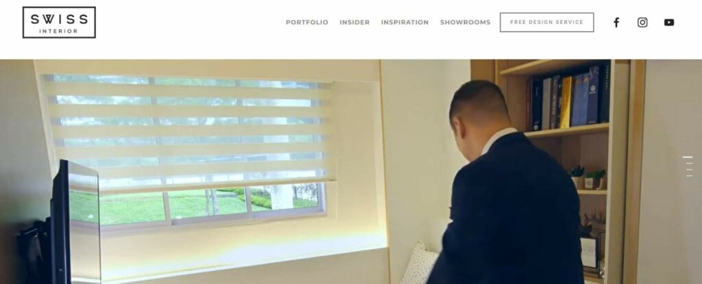 Swiss Interior Design Homepage