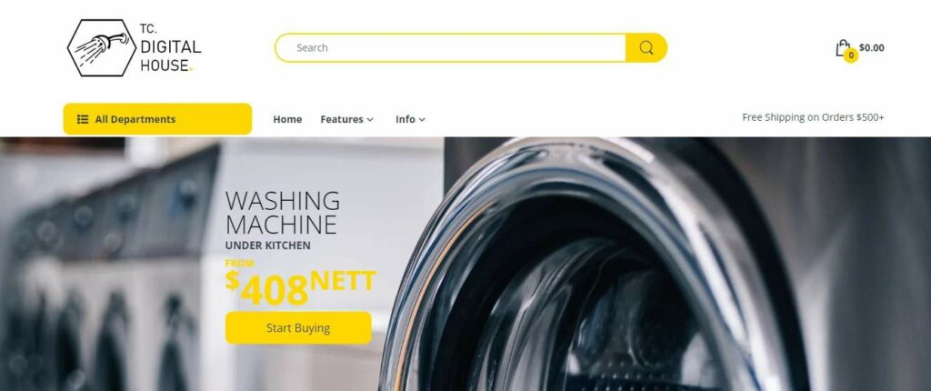 TC.DigitalHouse l Water Heater Specialist Homepage