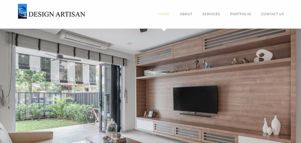 T&T Design Artisan Pte Ltd Homepage