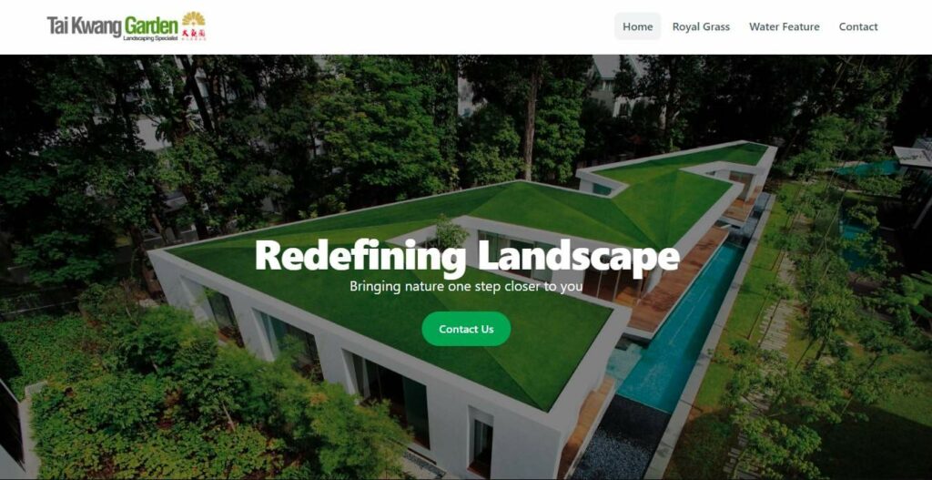 Tai Kwang Garden Homepage
