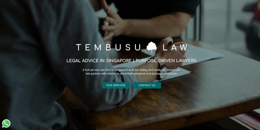 Tembusu Law LLC Homepage
