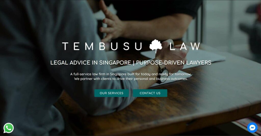 Tembusu Law LLC Homepage