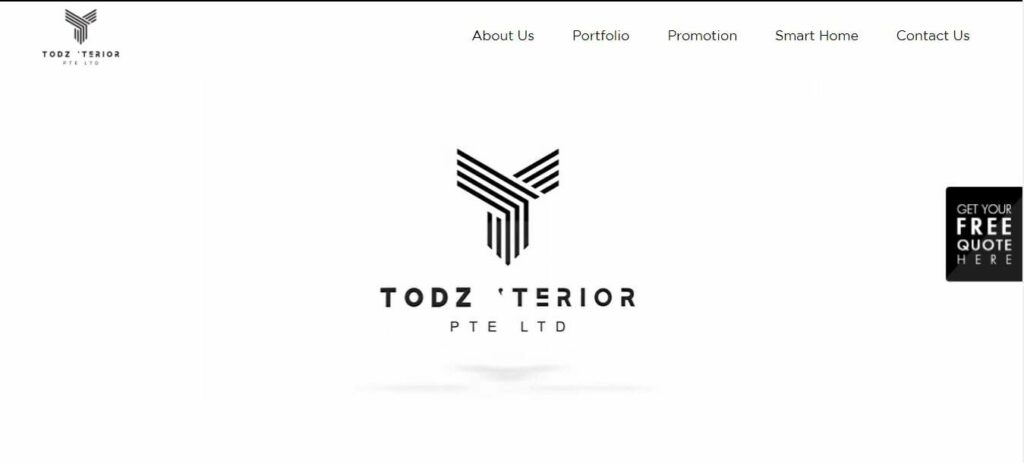 Todz'Terior Pte Ltd Homepage