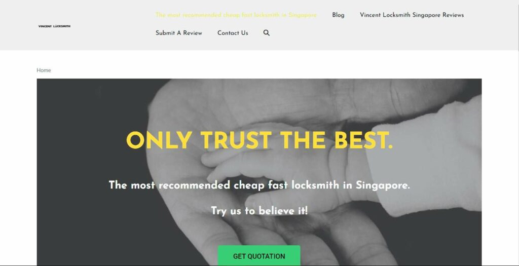 Vincent Locksmith Homepage