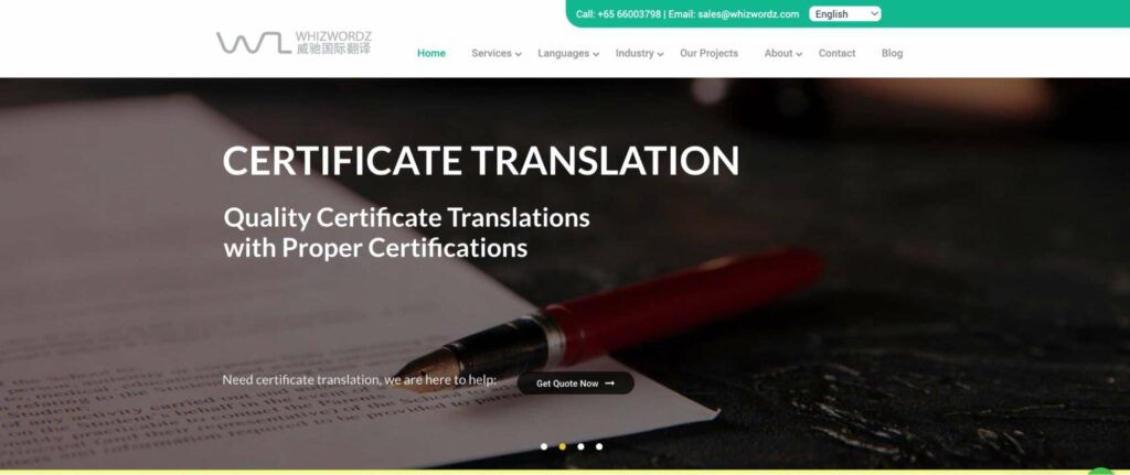 WhizWordz International Homepage