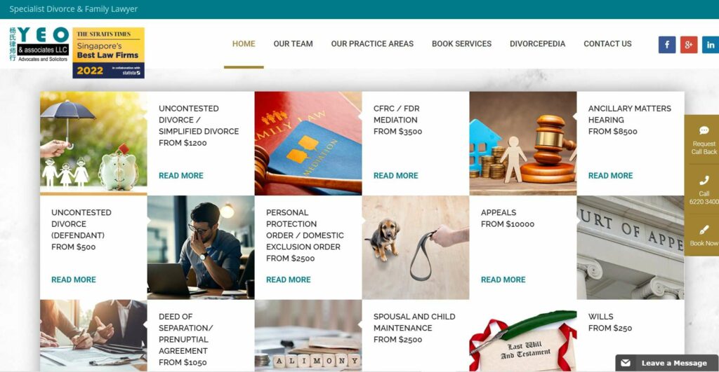 Yeo & Associates LLC Homepage