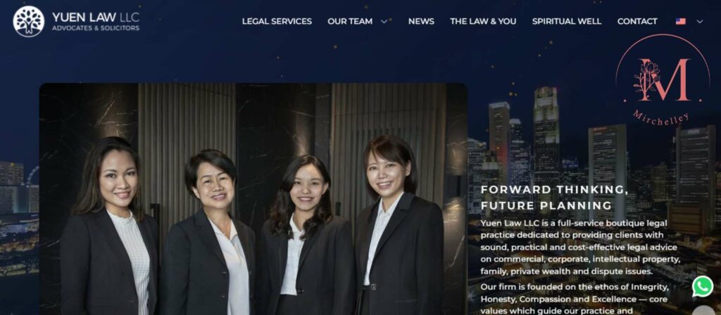 Yuen Law LLC Homepage