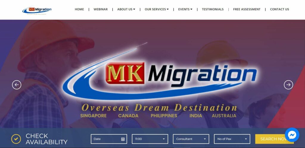 MK Migration Homepage