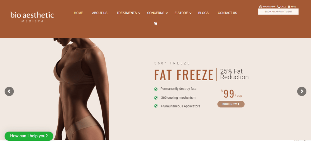 Bio Aesthetic Medispa Homepage