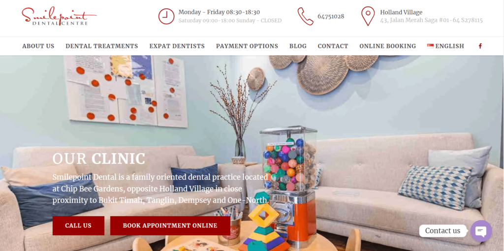 Smilepoint Dental Centre Homepage