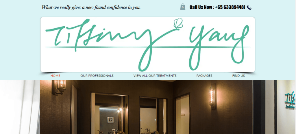Tiffiny Yang Aesthetics Homepage