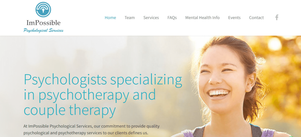 Impossible Psychological Services Homepage