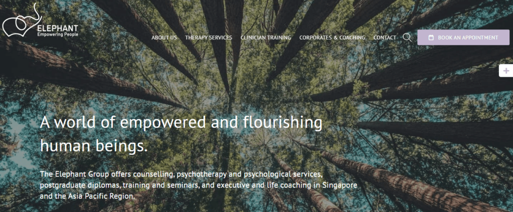 Elephant Therapy & Training Homepage