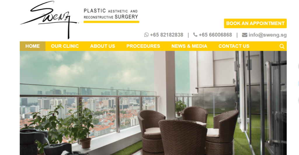 Sweng Plastic Aesthetic and Reconstructive Surgery Homepage