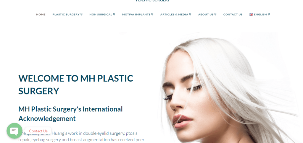 MH Plastic Surgery Homepage