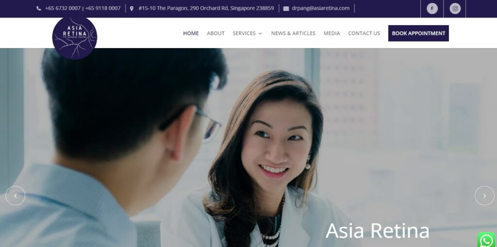 Asia Retina' Homepage
