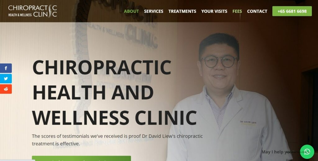 Chiropractic Health and Wellness Clinic' Homepage