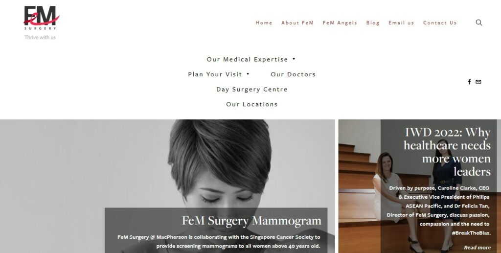FeM Surgery' Homepage