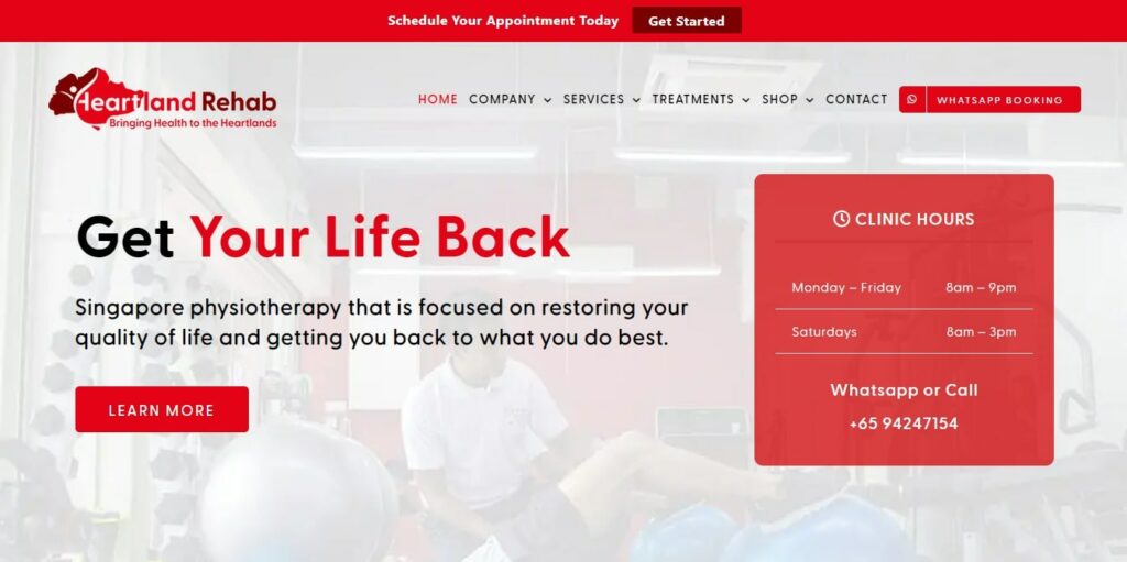 Heartland Rehab' Homepage