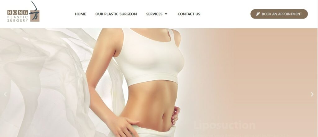 Hong Plastic Surgery' Homepage