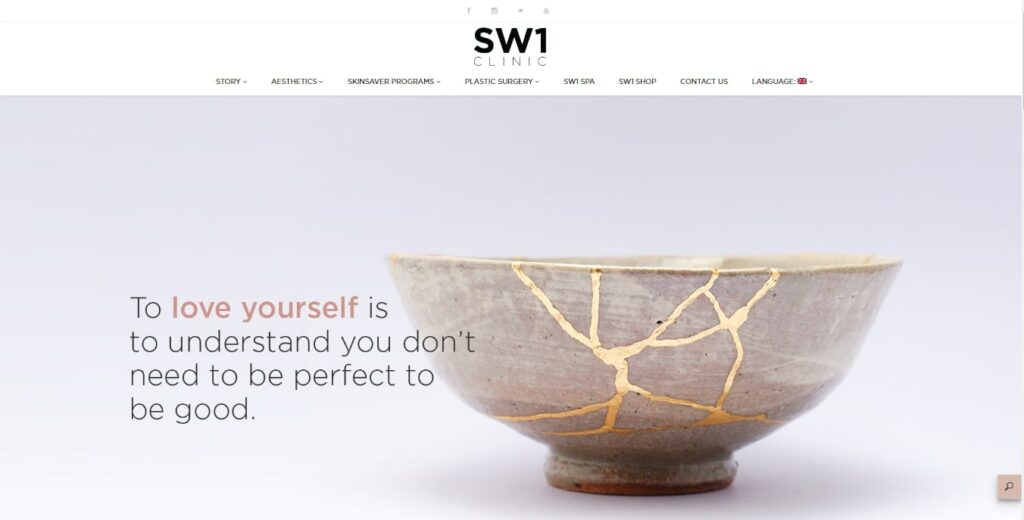 SW1 Clinic' Homepage