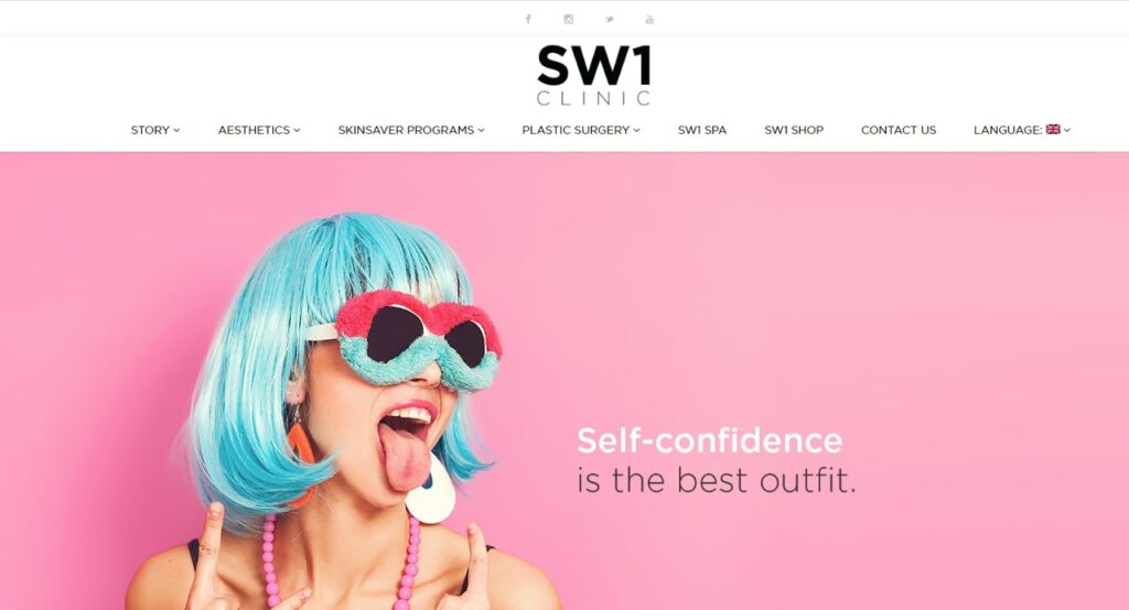 SW1 Clinic' Homepage