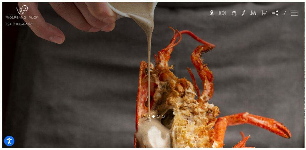 CUT by Wolfgang Puck Homepage