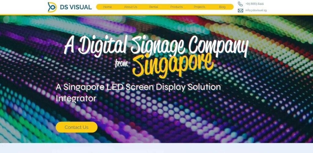 DS Visual Homepage