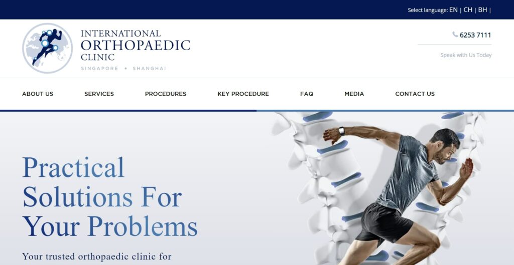 International Orthopaedic Clinic Homepage