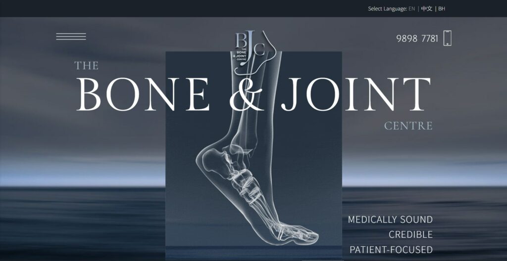 The Joint & Bone Centre Homepage